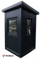 Budka wartownicza przykład realizacji - baza - wariant BW1 grafit 2.jpg