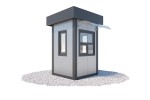 Budka wartownicza 1,5 x 1,5 m | Wariant BW 5