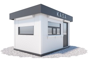 Stróżówka 2,5 x 3,5 m | Wariant MS 17C