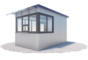 Stróżówka 2,5 x 4 m | Wariant SP 6
