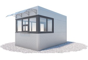 Stróżówka 2,5 x 4 m | Wariant SP 8