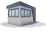 Stróżówka 2,5 x 4 m | Wariant SP 9