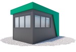 Stróżówka 2,5 x 4 m | Wariant SP 9A