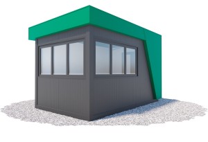 Stróżówka 2,5 x 4 m | Wariant SP 9A