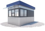 Stróżówka 2,5 x 4 m | Wariant SP 10