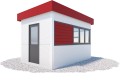 Mobilbud stróżówka kontener portiernia kontenerowa kiosk handlowy 250x400 - SP 11B a.jpg