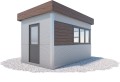 Mobilbud stróżówka kontener portiernia kontenerowa kiosk handlowy 250x400 - SP 11C a.jpg