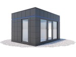Pawilon biurowy 3 x 4 m | Wariant PB 1