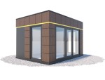 Pawilon biurowy 3 x 4 m | Wariant PB 2