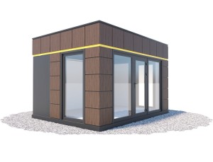Pawilon biurowy 3 x 4 m | Wariant PB 2