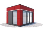 Pawilon biurowy 3 x 4 m | Wariant PB 3