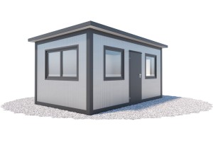 Pawilon biurowy 3 x 5 m | Wariant PB 6