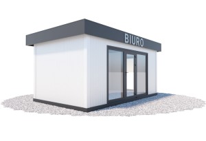 Pawilon biurowy 3 x 5 m | Wariant PB 7
