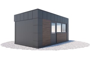 Pawilon biurowy 3 x 5 m | Wariant PB 9