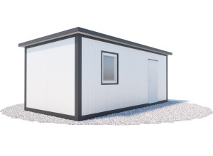 Pawilon biurowy 3 x 6 m | Wariant PB 17