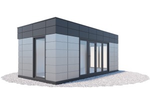 Pawilon biurowy 3 x 6 m | Wariant PB 18A