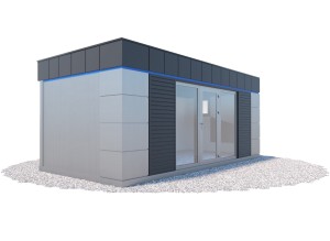 Pawilon biurowy 3 x 6 m | Wariant PB 28
