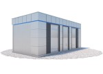 Pawilon handlowy 3 x 6 m | Wariant PH 8
