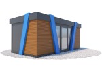 Pawilon handlowy 3 x 6 m | Wariant PH 10