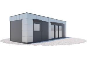Pawilon handlowy 3 x 8 m | Wariant PH 25A