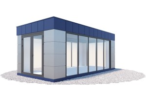 Pawilon wystawowy (showroom) 3 x 6 m | Wariant PW 1A