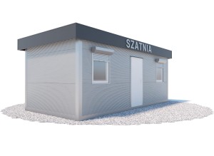 Szatnia kontenerowa 3 x 6 m | Wariant SK 1