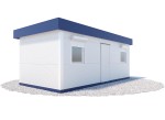 Szatnia kontenerowa 3 x 6 m | Wariant SK 2