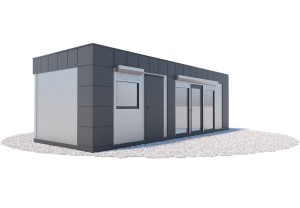 Kontener mieszkalny 3 x 8 m | Wariant KM 2B