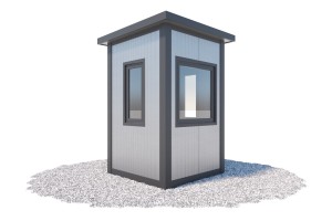 Budka wartownicza 1,5 x 1,5 m | Wariant BW 1