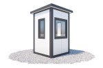 Budka wartownicza 1,5 x 1,5 m | Wariant BW 1A