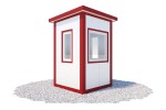Budka wartownicza 1,5 x 1,5 m | Wariant BW 1C