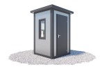 Budka wartownicza 1,5 x 1,5 m | Wariant BW 3